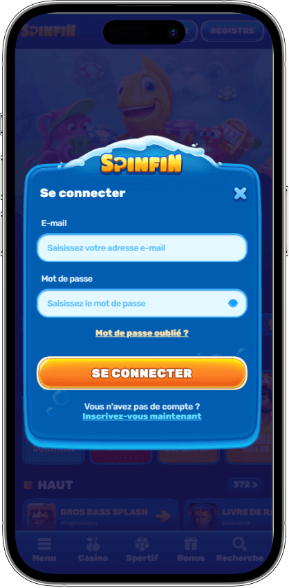 Spinfin Casino Connexion